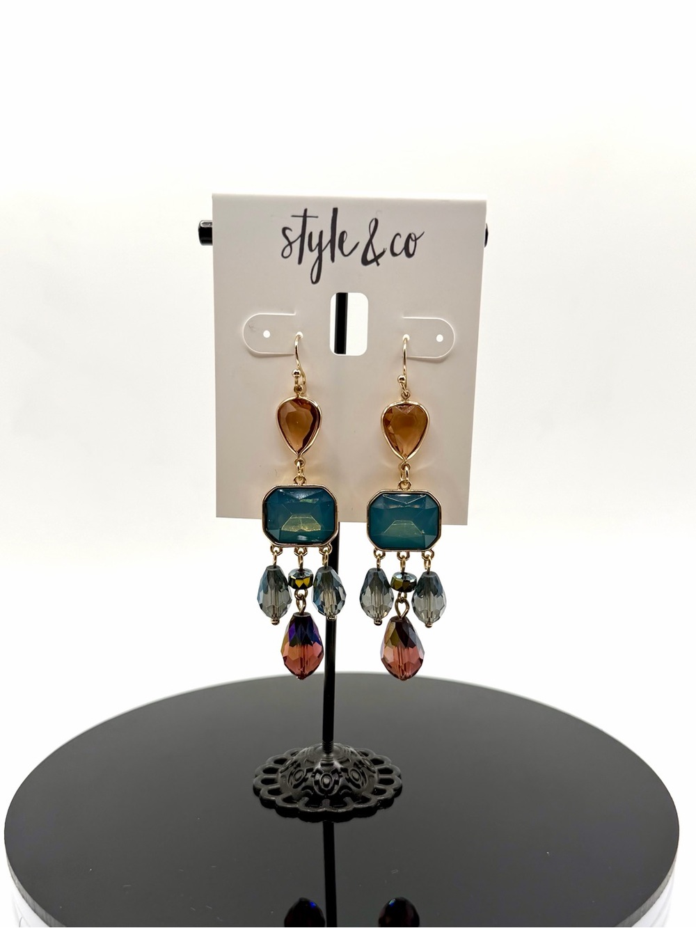 Style & Co. Shimmering Crystal Earrings